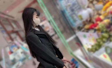 534POK-055 얼굴 공개【개인 촬영】激レア_黒パンストの制服女子とハメ撮り_SNSで知り合った美脚娘に種付SEX