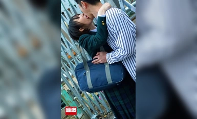 116NHDTB-81903 Jogging removai lewdness and acme lasciviousness ● Black-haired J○ writhing in come while serving a customer