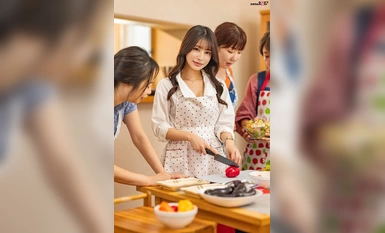 [모자이크 파괴]SUWK-008 요리교실이 끝나는 2시간...수강생 독신남과 일주일에 한 번씩 불륜을 반복하는 절륜맘 요리계 인플루언서(26세, 기혼) 星空明(성공명)