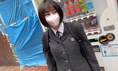 534POK-054 Nakaharap sa [Personal Shooting] Super Rare_Gonzo kasama ang isang batang babae na nakaitim na pantyhose uniform_Seed sex sa isang batang babae na may magagandang binti na nakilala ko sa SNS