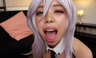 COSX-050 超過10,000名追蹤者！皮膚白皙、美麗大胸部、穿著淫蕩兔女郎裝的K醬，比胡蘿蔔更愛妙語！