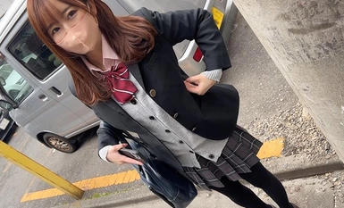 534POK-053 Đối mặt với [Bắn súng cá nhân] Siêu hiếm_Gonzo với một cô gái mặc đồng phục quần tất màu đen_Quan hệ tình dục hạt giống với một cô gái có đôi chân đẹp mà tôi đã gặp trên SNS