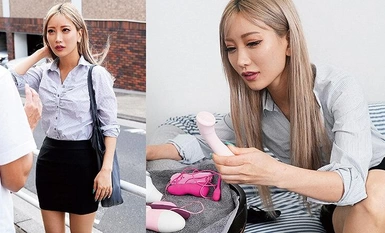 [모자이크 파괴] AVSA-291 팬티스타킹 걸OL 고정형 딜도 게임! 경이적인 마○코 감각으로 정확히 맞추면 상금 GET! 벌칙 게임은 5개의 자지와 강●난교SEX！？ AIKA