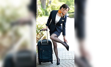 [モザイク破壊]USBA-072 変態キャビンアテンダント 欲望が爆発し調教を志願してきた美人マゾCAの恥態 都月るいさ