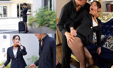 [モザイク破壊]USBA-072 変態キャビンアテンダント 欲望が爆発し調教を志願してきた美人マゾCAの恥態 都月るいさ