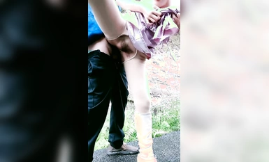 野戰達人@戶外大胸妹 戴著跳蛋踏青肉搏福利秀 (22)