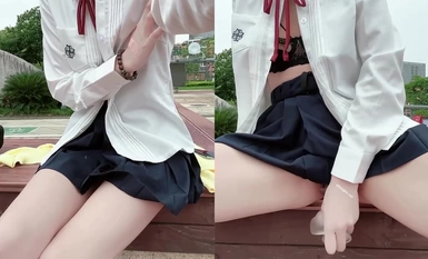 Twitter21万粉過激美少女潮吹きローリープリンセス[ウサギの子ラブ潮吹き]サブスクリプションプライベート撮影は、塩が人々の前で屋外露出小道具Ziwei（2）甘い制服のすべての種類にすることができます。