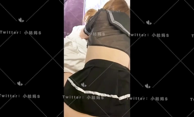 萬人追蹤推特氣質小姐姐【小姑媽S】訂閱，道具紫薇與擼鐵健碩帥哥大玩性愛(1)