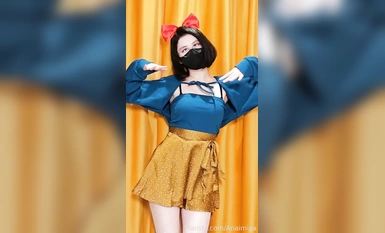 Naimi奶咪 24.4.24 最新和風兔女郎+白雪公主+張元英同款