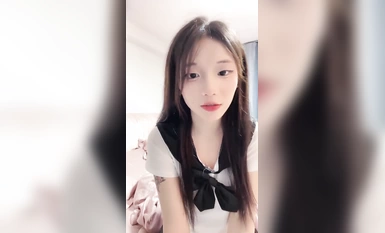 黑白雙絲超可愛校花學妹 帶小御回家 (5)