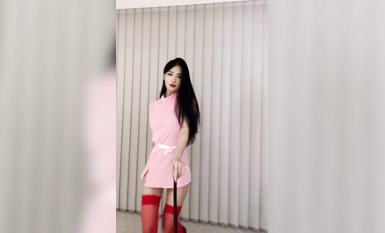 คอลเลกชันการเต้นรำ 5 ตอนที่ของ Huajiao Internet ผู้มีชื่อเสียง Ning Yichun รั่วไหลออกมาจากชุดพยาบาล (3)