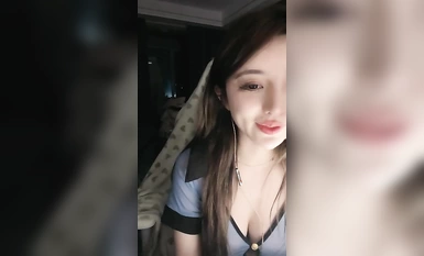 炸裂，神級顏值女神，神似楊冪，大美女【棉棉熊】，「你們這樣插，是不是都想把我插哭」 (4)