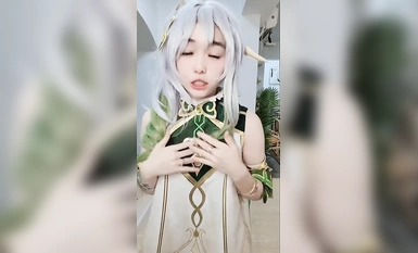 Twitter Lolita〖Sweet-toothed Zaizaijiang〗Keyujieko Loli ay dalisay at kaakit-akit, na may sobrang contrasting na paningin, sobrang lambing at seksi na kagandahan na may magagandang binti