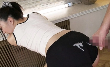 [馬賽克破壞] AARM-229 豐滿短褲屁股上的精液顏射！ ！