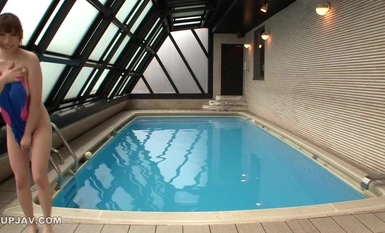 [モザイク破壊]BF-238 超マニアック水着満載！ 競泳水着専門 爆乳中出しインストラクター 上原保奈美