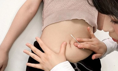 EVIS-532 へそ穴ベロほじくりアクメレズ