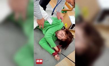 NHDTB-92603 拘束スローピストンレ●プ6 ゆっくり生チ○ポを挿し込み中出しまでの反応を楽しむ鬼畜オヤジに犯●れた女 旦那見送る色白人妻