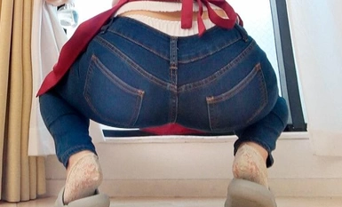 [モザイク破壊]DVMM-095 色白デカ尻の家事代行おばさんに即ハメ！デカチンの虜になった人妻が翌日勝手に押しかけてきたので満足するまで何度も中出ししてあげた 31 田原凛花