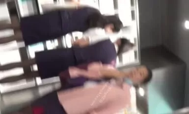 【KingK獨家CD】-UR级-GZ224-高姐来了！CD两位极品黑丝乘务员