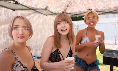 MFO-065 【野外活動】BBQオフパコ！！身も心もおマ〇コも開放！！BBQ会場で乱痴気パーティーに！？＜配信限定Vol.01＞