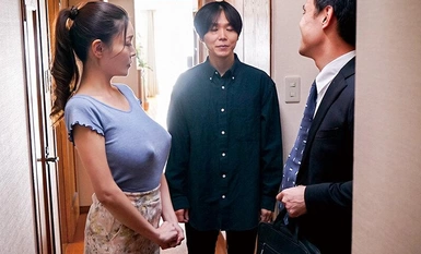 NKKD-333 The brother and sister-in-law's unprotected, no-bra tits attract the gaze of the girls, and their nipples become erect! Her dick is on the verge of exploding! Mary Tachibana