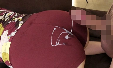 AARM-229 Air mani bukkake pada punggung seluar pendek montok! !