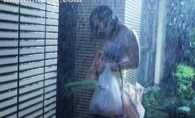 [Mosaic Destruction] JUY-717 Rainstorm - A night alone with boss's wife - Ai Sayama