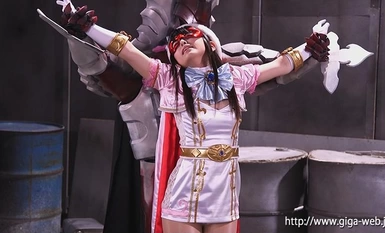 [Mosaic Destruction]GHLS-02 Beautiful Girl Masked Aurora Cross Acme Hell Shiori Kuraki