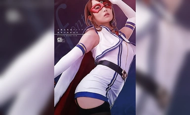 [Mosaic Destruction]GHKR-03 Beautiful Witch Mask Fontaine Pleasure Body Service Mao Kurata