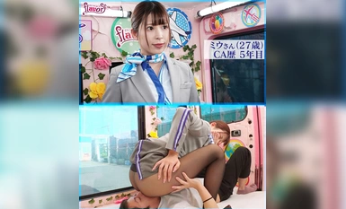 [การทำลายโมเสค] FLVA-050 Anal Licked CA 2 - โครงการความร่วมมือการบิน MM - Cunnilingus ก้นคร่อมทันทีหลังจากการบิน, รูตูดของเธอได้รับการดม, เลีย, หยิบขึ้นมาและหน้าแดง! CA ที่ได้รับ creampied ดิบโดยหีเปียกและเปียกของเธอในถุงน่องสีดำและกลายเป็นดอกทองมีเพศสัมพ