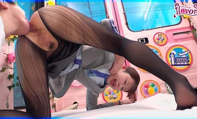 [การทำลายโมเสค] FLVA-050 Anal Licked CA 2 - โครงการความร่วมมือการบิน MM - Cunnilingus ก้นคร่อมทันทีหลังจากการบิน, รูตูดของเธอได้รับการดม, เลีย, หยิบขึ้นมาและหน้าแดง! CA ที่ได้รับ creampied ดิบโดยหีเปียกและเปียกของเธอในถุงน่องสีดำและกลายเป็นดอกทองมีเพศสัมพ