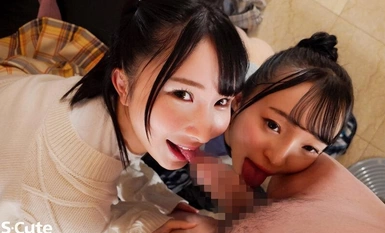 SQTE-539 รักสามเส้าที่ทั้งคู่เป็นแฟนสาว Kana Yura/Rina Masako