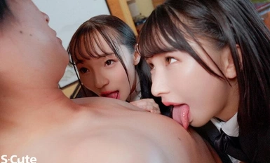 SQTE-539 รักสามเส้าที่ทั้งคู่เป็นแฟนสาว Kana Yura/Rina Masako