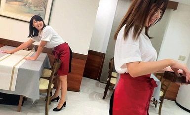 [モザイク破壊]HRSM-043 カフェ店員同僚いじめ 強●中出しレ×プ