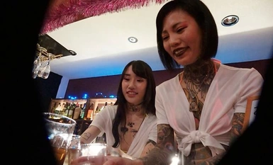 [Mosaic destruction] DVDMS-600 Infiltration! TATTOO Girls Bar - Ang napakabihirang full-body tattooed girl ay sumuko sa isang malaking titi sa tindahan pagkatapos ng mga oras ng negosyo, malibog na orgasmic sex