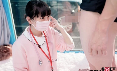 SDMM-172 매직 미러호 간호사 한정 「절륜한 성기 진찰해 주실 수 있나요? 발기가 잘 되지 않아 고민인 남성을 저돌적으로 부드럽게 이끌어주는 백의의 천사들 3인방 수록4