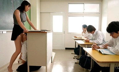 [モザイク破壊]MTALL-114 授業中に下品なガニ股姿で公開潮吹きセックスさせられ性の虜になった身長170cm美脚女教師 透美かなた