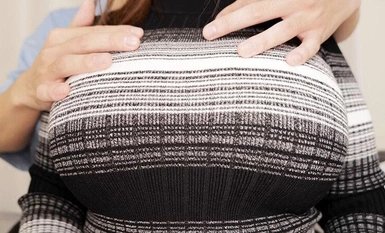 NINE-088 欲求不満がハチきれんばかりの超A5ランク霜降り肉Kカップ人妻、セックスレスのあまり動画を流出されてしまった件。棚からボタ餅の逸材誕生。