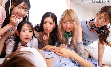 [モザイク破壊]HUNTC-110 「私とエッチしたら全部思い出すよ！」病院で目が覚めたらモテモテ！記憶を失くしたボクとヤリたがる5人の女子！目が覚めたボクは病院で可愛い5人の