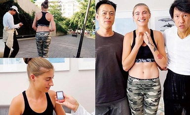 WORL-015 世界共通のBody Language ランニング中の健康的美女を翻訳機のみでガチナンパ！彼氏無しの欲求不満な金髪女が狂乱するザーメンまみれ3PSEX！