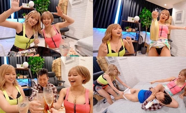 [モザイク破壊]TIKB-183 酔っパコごっくん巨乳GAL！鬼カワビッチにキンタマカラッポ痴女られナイト！ 椿りか 真矢みつき