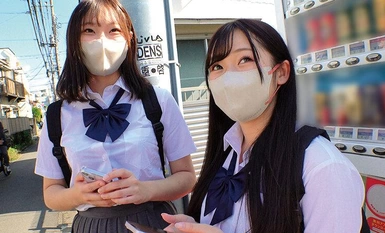 SKMJ-495 아저씨를 얕잡아보는 건방진 소금 대응 P활소녀들을 이해시키며 W레×프 데카친 제재된 2인 1조×2 Part3