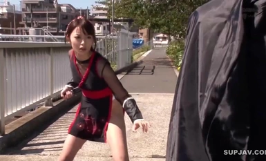 [馬賽克破壞]WANZ-135 女忍者中出強姦櫻井亞優