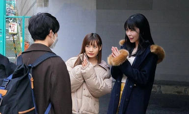 [モザイク破壊]MIAA-635 童貞を探し出して逆ナンパ筆おろしハーレム逆3P 森日向子 花音うらら