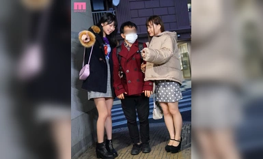 [モザイク破壊]MIAA-635 童貞を探し出して逆ナンパ筆おろしハーレム逆3P 森日向子 花音うらら