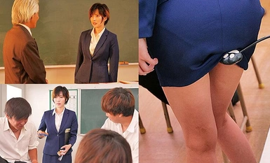 AVSA-306 性欲処理肉便器教室 更生の為と称した猥褻授業で男の精を撒き散らしながら自らも肉棒を導く痴的な美人女教師 君島みお