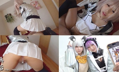 [Mosaic Destruction] MUKC-047 美女热舞 Cosplay，沉浸在 Nakadashi Mating - Complete Clothed 8P Orgy 中。