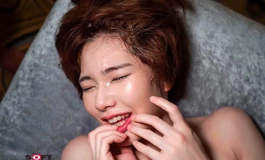 [モザイク破壊]KMHRS-027 いっぱいしゃぶりたいからチ○ポ15本全部しゃぶらせてザーメン全部ぶっかけて下さい！ 滝沢ライラ