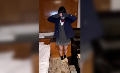 534IND-168 顔出し【個人撮影】身バレとか撮られるの嫌そうな感じのミニスカちゃん_プラス30Kでハメ撮りさせてくれました。