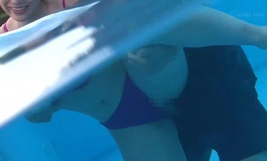 [モザイク破壊]NHDTB-008 中出しプール痴● 水中バイブ羞恥SP